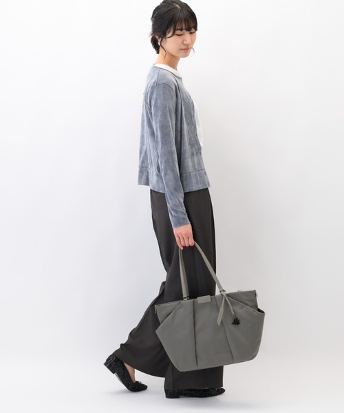 W&.Day/Night(ダブルアンド デイナイト)の「W&.Day/Night スック トートバッグ A4 11.0インチタブレット 15186(トートバッグ・レディース・ブラック・FREE)」の9枚目の写真