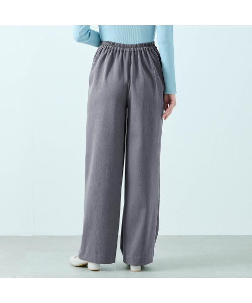 StyleNote(スタイルノート)の「あったかなめらか裏シャギーパンツ(その他パンツ・レディース・ブラック/杢グレー・L1/M3/M2/M1/S2/S1/L2)」の13枚目の写真