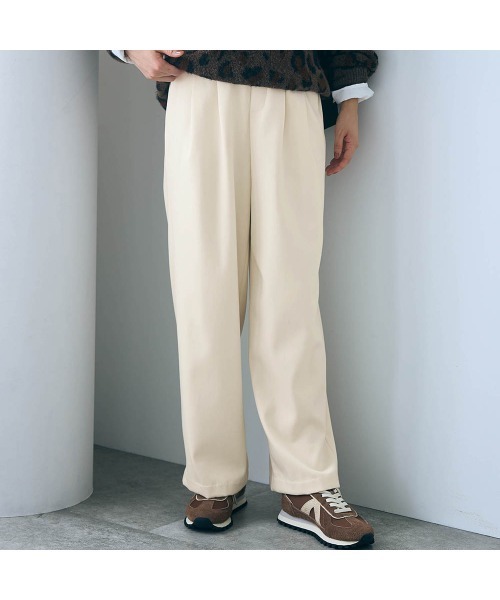 StyleNote(スタイルノート)の「あったかなめらか裏シャギーパンツ(その他パンツ・レディース・ブラック/杢グレー・L1/M3/M2/M1/S2/S1/L2)」の21枚目の写真