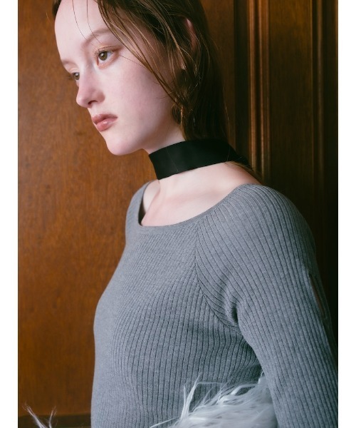 ILANIS(イラニス)の「Halo Knit Bodysuit(ニット/セーター・レディース・グレー/ホワイト/ブラック・FREE)」の22枚目の写真
