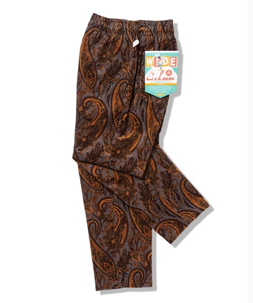 COOKMAN(クックマン)の「Cookman クックマン シェフパンツ Chef Pants Semiwide Corduroy Paisley Brown(その他パンツ・メンズ・ブラウン・MEDIUM/LARGE)」の5枚目の写真