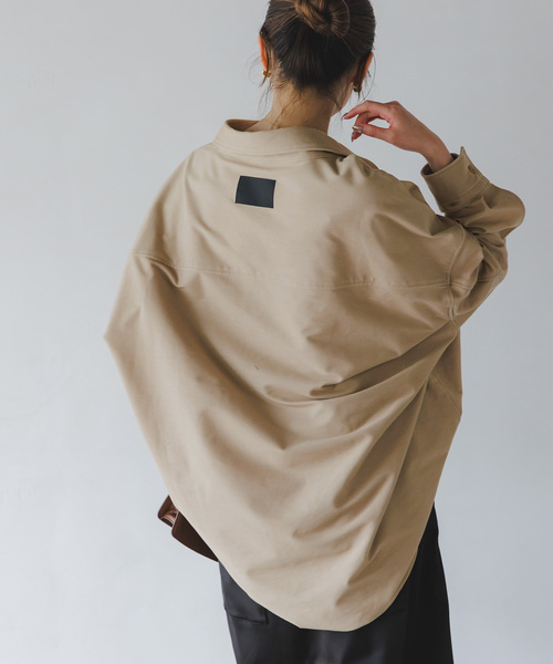 COGTHEBIGSMOKE(コグザビッグスモーク)の「COG THE BIGSMOKE/コグザビッグスモーク OAKLIE SHIRTS(シャツ/ブラウス・レディース・ベージュ・FREE)」の9枚目の写真