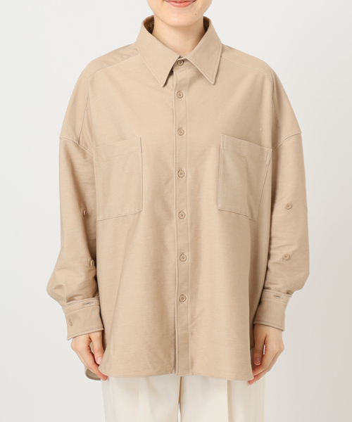 COGTHEBIGSMOKE(コグザビッグスモーク)の「COG THE BIGSMOKE/コグザビッグスモーク OAKLIE SHIRTS(シャツ/ブラウス・レディース・ベージュ・FREE)」の13枚目の写真