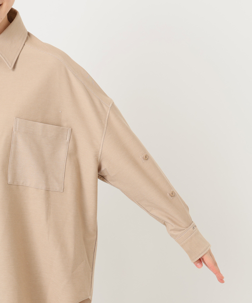 COGTHEBIGSMOKE(コグザビッグスモーク)の「COG THE BIGSMOKE/コグザビッグスモーク OAKLIE SHIRTS(シャツ/ブラウス・レディース・ベージュ・FREE)」の18枚目の写真