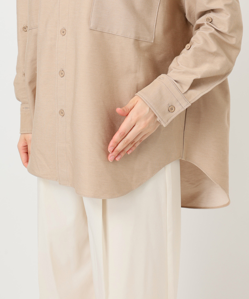COGTHEBIGSMOKE(コグザビッグスモーク)の「COG THE BIGSMOKE/コグザビッグスモーク OAKLIE SHIRTS(シャツ/ブラウス・レディース・ベージュ・FREE)」の19枚目の写真