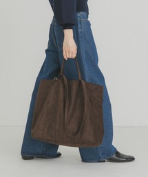 KBF（ケイビーエフ）の「ピーチスキンビッグBAG（ショルダーバッグ）」