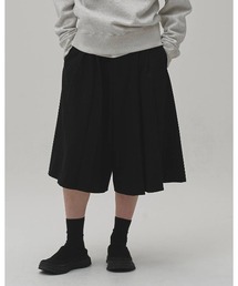 Pleats Bermuda Pants 12620707