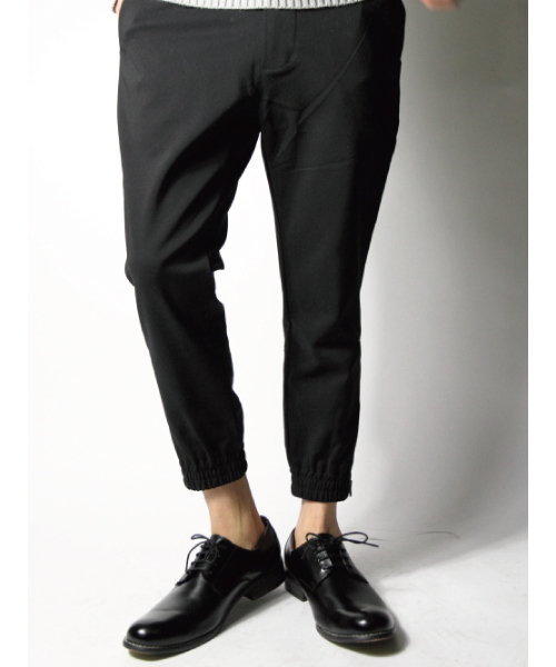 JACKROSE（ジャックローズ）の「T/CシャーリングZIPジョガーパンツ（その他パンツ・メンズ・カーキ/ブラック・L/M/S）」の2枚目の写真