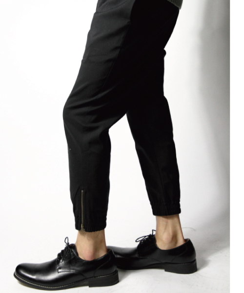 JACKROSE（ジャックローズ）の「T/CシャーリングZIPジョガーパンツ（その他パンツ・メンズ・カーキ/ブラック・L/M/S）」の15枚目の写真
