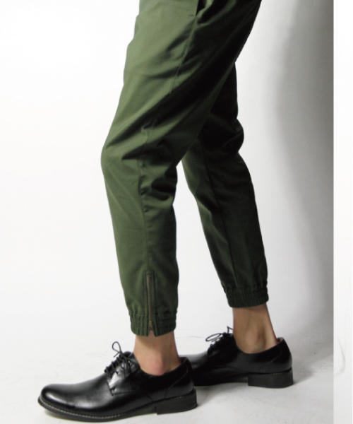 JACKROSE（ジャックローズ）の「T/CシャーリングZIPジョガーパンツ（その他パンツ・メンズ・カーキ/ブラック・L/M/S）」の16枚目の写真