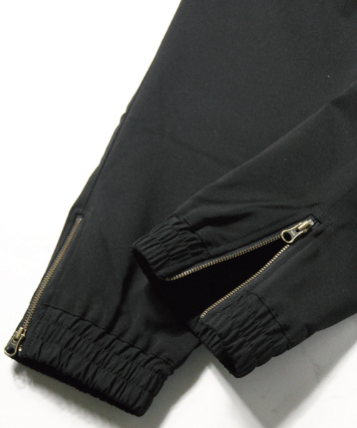 JACKROSE（ジャックローズ）の「T/CシャーリングZIPジョガーパンツ（その他パンツ・メンズ・カーキ/ブラック・L/M/S）」の11枚目の写真