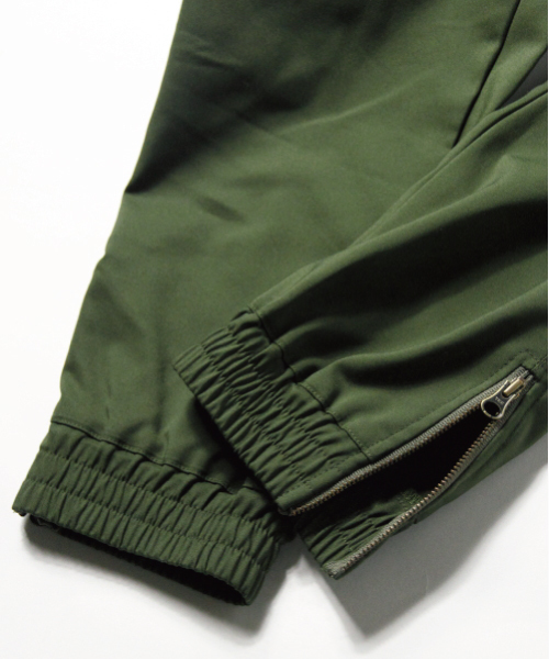 JACKROSE（ジャックローズ）の「T/CシャーリングZIPジョガーパンツ（その他パンツ・メンズ・カーキ/ブラック・L/M/S）」の7枚目の写真