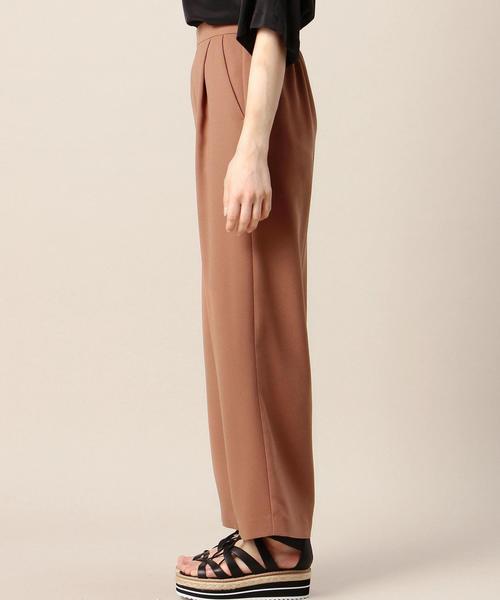 BEAUTY&YOUTH UNITED ARROWS(ビューティーアンドユースユナイテッドアローズ)の「BY ジョーゼットタックワイドパンツ◆(その他パンツ・レディース・ブラック/ベージュ/ネイビー/マスタード/ロイヤルブルー・SMALL/MEDIUM/LARGE)」の13枚目の写真