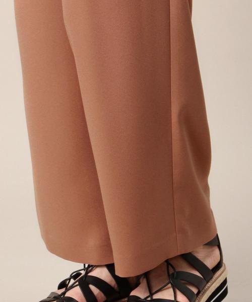 BEAUTY&YOUTH UNITED ARROWS(ビューティーアンドユースユナイテッドアローズ)の「BY ジョーゼットタックワイドパンツ◆(その他パンツ・レディース・ブラック/ベージュ/ネイビー/マスタード/ロイヤルブルー・SMALL/MEDIUM/LARGE)」の17枚目の写真