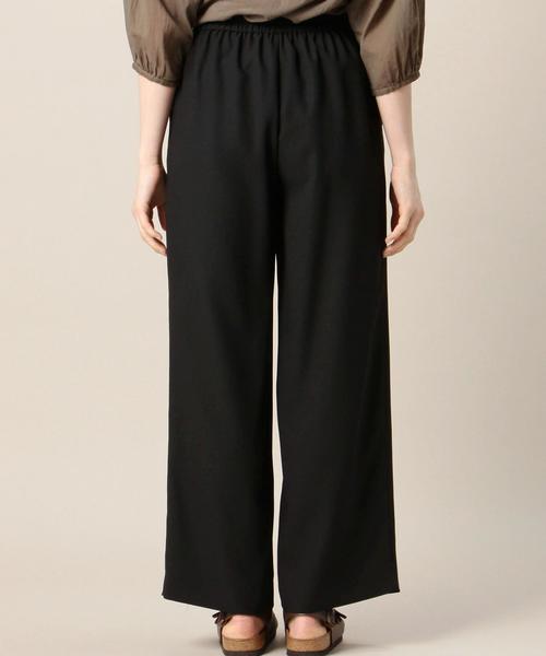 BEAUTY&YOUTH UNITED ARROWS(ビューティーアンドユースユナイテッドアローズ)の「BY ジョーゼットタックワイドパンツ◆(その他パンツ・レディース・ブラック/ベージュ/ネイビー/マスタード/ロイヤルブルー・SMALL/MEDIUM/LARGE)」の8枚目の写真