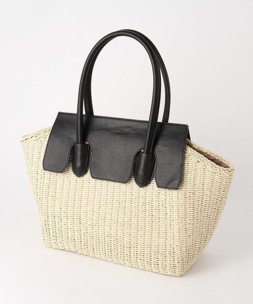 BEAUTY&YOUTH UNITED ARROWS(ビューティーアンドユースユナイテッドアローズ)の「BY カブセバスケットトート◆(トートバッグ・レディース・ブラック/ブラウン・FREE)」の10枚目の写真