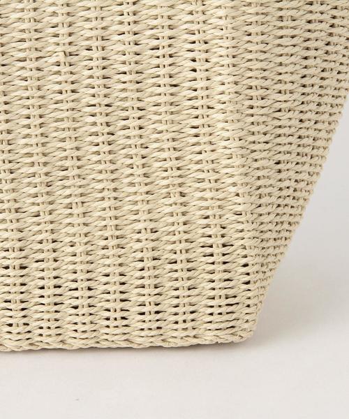 BEAUTY&YOUTH UNITED ARROWS(ビューティーアンドユースユナイテッドアローズ)の「BY カブセバスケットトート◆(トートバッグ・レディース・ブラック/ブラウン・FREE)」の7枚目の写真