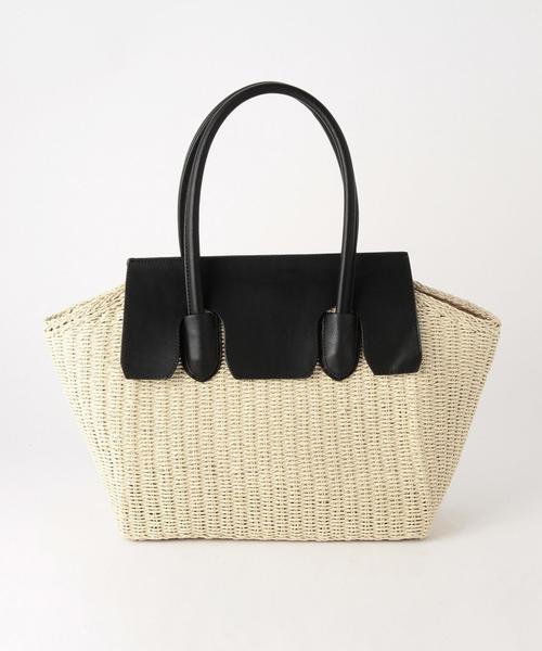 BEAUTY&YOUTH UNITED ARROWS(ビューティーアンドユースユナイテッドアローズ)の「BY カブセバスケットトート◆(トートバッグ・レディース・ブラック/ブラウン・FREE)」の11枚目の写真