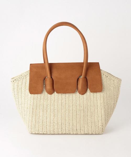 BEAUTY&YOUTH UNITED ARROWS(ビューティーアンドユースユナイテッドアローズ)の「BY カブセバスケットトート◆(トートバッグ・レディース・ブラック/ブラウン・FREE)」の12枚目の写真