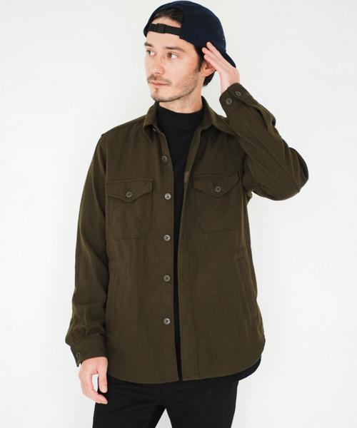 green label relaxing（グリーンレーベルリラクシング）の「■■■【WEB限定】BC ★★ビッグ/ワッフル ロング ハイネック カットソー（Tシャツ/カットソー・メンズ・ホワイト/ブラック/グレー・SMALL/LARGE/MEDIUM）」の11枚目の写真