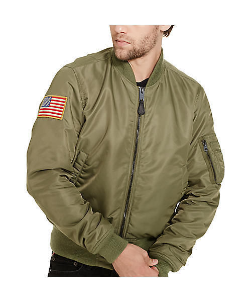 DENIM & SUPPLY（デニムアンドサプライラルフローレン）の「スリム リバーシブル ボンバー ジャケット（ミリタリージャケット