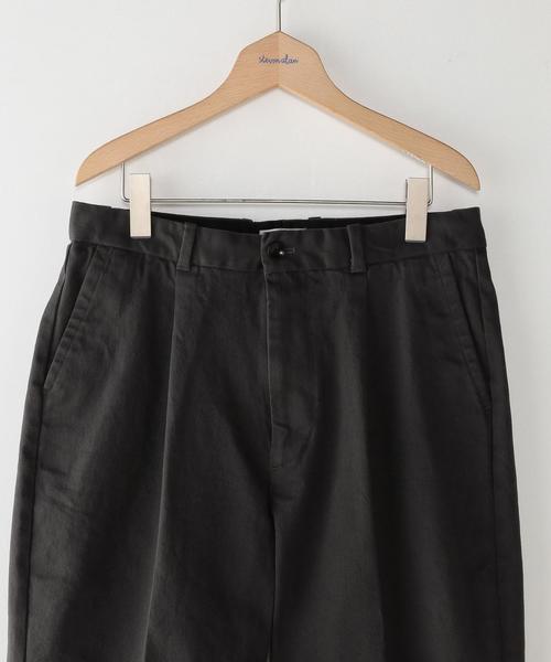 Steven Alan（スティーブンアラン）の「＜Steven Alan＞ ST/DRL SUPER BAGGY TAPARED ANKLE/ﾊﾟﾝﾂ（スラックス・メンズ・ダークグレー/オリーブ・LARGE/MEDIUM/SMALL/X-LARGE）」の12枚目の写真