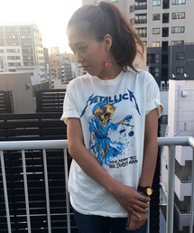 METALLICA | 【男女兼用ユニッセクス商品】メタリカ ガイコツ柄Ｔ        (Tシャツ/カットソー)