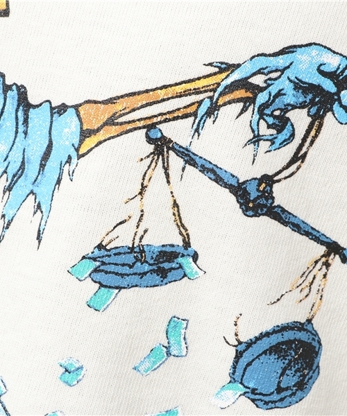 METALLICA（メタリカ）の「【男女兼用ユニッセクス商品】メタリカ ガイコツ柄Ｔ        （Tシャツ/カットソー・レディース・ブラック/オフホワイト・LARGE/MEDIUM）」の10枚目の写真