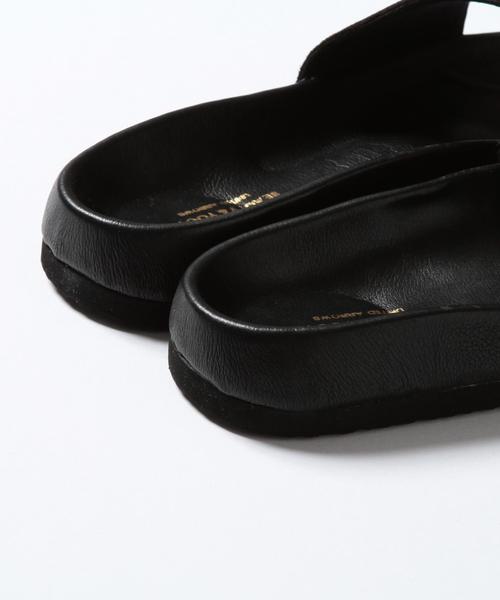 BEAUTY&YOUTH UNITED ARROWS（ビューティーアンドユースユナイテッドアローズ）の「BY スエード シャワーサンダル ◆（サンダル・メンズ・ブラック/ピンク/グレー・10/7/9/8）」の5枚目の写真