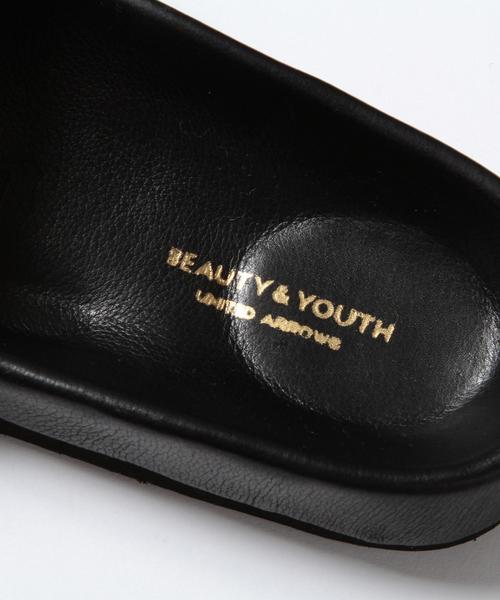BEAUTY&YOUTH UNITED ARROWS（ビューティーアンドユースユナイテッドアローズ）の「BY スエード シャワーサンダル ◆（サンダル・メンズ・ブラック/ピンク/グレー・10/7/9/8）」の7枚目の写真