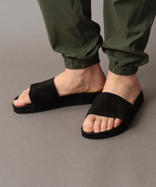 BEAUTY&YOUTH UNITED ARROWS（ビューティーアンドユースユナイテッドアローズ）の「BY スエード シャワーサンダル ◆（サンダル・メンズ・ブラック/ピンク/グレー・10/7/9/8）」の10枚目の写真