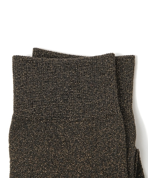 studio CLIP（スタディオクリップ）の「ラメソックス（ソックス/靴下・レディース・グレー/ブラック・FREE）」の3枚目の写真