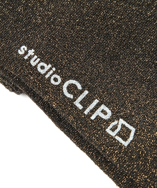 studio CLIP（スタディオクリップ）の「ラメソックス（ソックス/靴下・レディース・グレー/ブラック・FREE）」の5枚目の写真