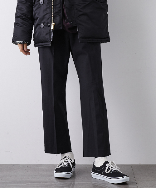 Iroquois(イロコイ)の「【Iroquois】T/C 2WAYストレッチ(その他パンツ・メンズ・ブラック/カーキ・1/2)」の1枚目の写真