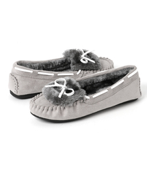 ASZAKKA | 再び♪ファーモカシン【靴】(モカシン/デッキシューズ)