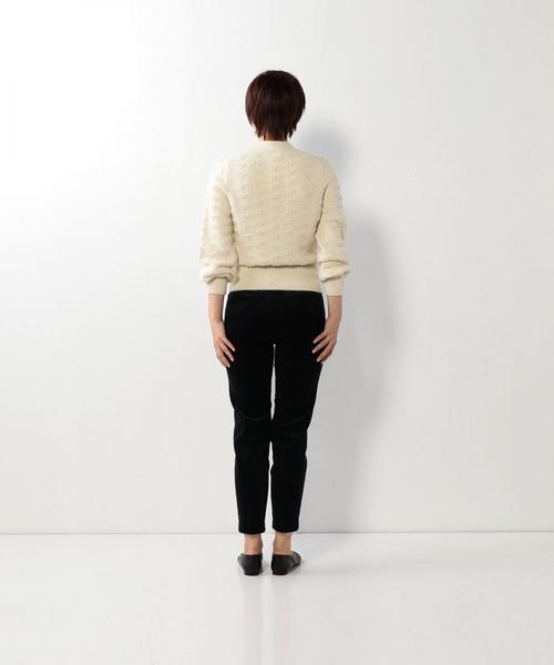 STEAF スティーフ ニット STEAF・HAND MADE PATCHWORK NET CARDIGAN / browniegift
