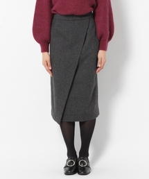 laboratory work | タイトアシメラップスカート(スカート)