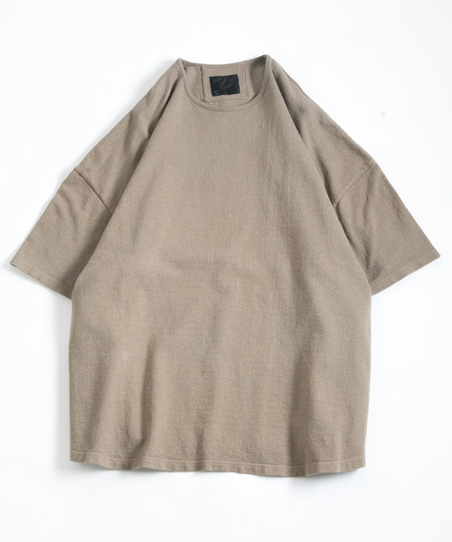 OURET(オーレット)の「オーバーサイズTシャツ(Tシャツ/カットソー・メンズ・ホワイト系その他/ブラック/ベージュ・2/1)」の3枚目の写真