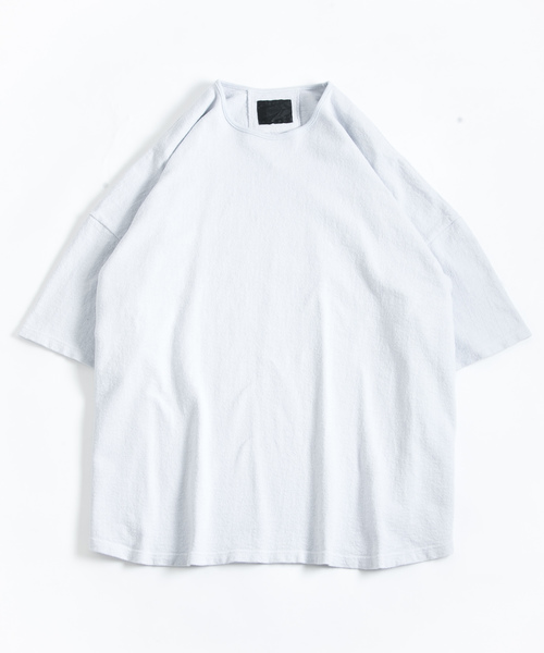 OURET(オーレット)の「オーバーサイズTシャツ(Tシャツ/カットソー・メンズ・ホワイト系その他/ブラック/ベージュ・2/1)」の4枚目の写真
