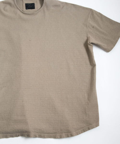 OURET(オーレット)の「オーバーサイズTシャツ(Tシャツ/カットソー・メンズ・ホワイト系その他/ブラック/ベージュ・2/1)」の12枚目の写真