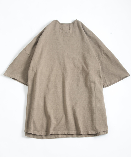 OURET(オーレット)の「オーバーサイズTシャツ(Tシャツ/カットソー・メンズ・ホワイト系その他/ブラック/ベージュ・2/1)」の13枚目の写真