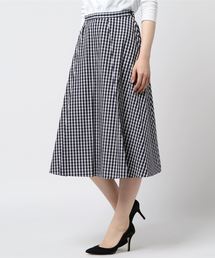 un dix cors | ギンガムチェックスカート(スカート)