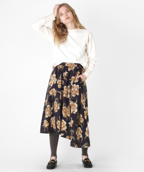 RNA-N(アールエヌエーエヌ)の「M0954 ハニカムミリタリーインナー(Tシャツ/カットソー・レディース・ネイビー/カーキ/キナリ・MEDIUM)」の6枚目の写真