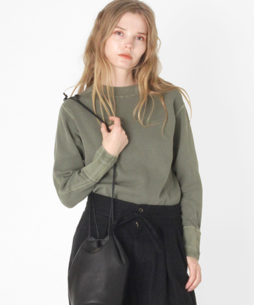 RNA-N(アールエヌエーエヌ)の「M0954 ハニカムミリタリーインナー(Tシャツ/カットソー・レディース・ネイビー/カーキ/キナリ・MEDIUM)」の3枚目の写真