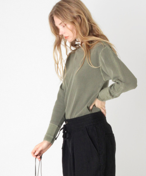 RNA-N(アールエヌエーエヌ)の「M0954 ハニカムミリタリーインナー(Tシャツ/カットソー・レディース・ネイビー/カーキ/キナリ・MEDIUM)」の21枚目の写真