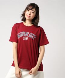 WEGO | WEGO/カレッジロゴプリントTシャツ(Tシャツ/カットソー)