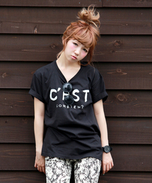 WEGO | WEGO/ロールアップシンプルロゴTee（S）(Tシャツ/カットソー)