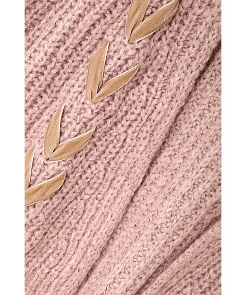 JILL STUART（ジルスチュアート）の「◆ヴァレリーローゲージカーディガン（カーディガン/ボレロ・レディース・グレー/ピンク・FREE）」の7枚目の写真