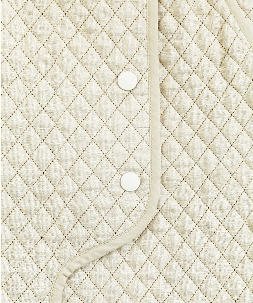 TODAYFUL（トゥデイフル）の「リネンキルティングスカート（スカート・レディース・キナリ/カーキ・36inch/38inch）」の8枚目の写真