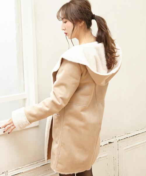 Allamanda アラマンダ の フェイクムートンコート その他アウター Wear